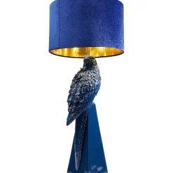 KARE Design Lampe A Poser Parrot Bleu 84Cm