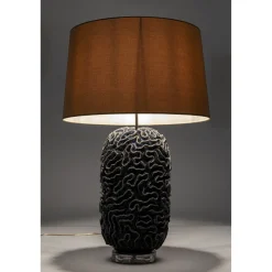 KARE Design Lampe A Poser Waterflow Bleu 79Cm