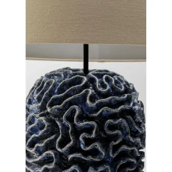 KARE Design Lampe A Poser Waterflow Bleu 79Cm