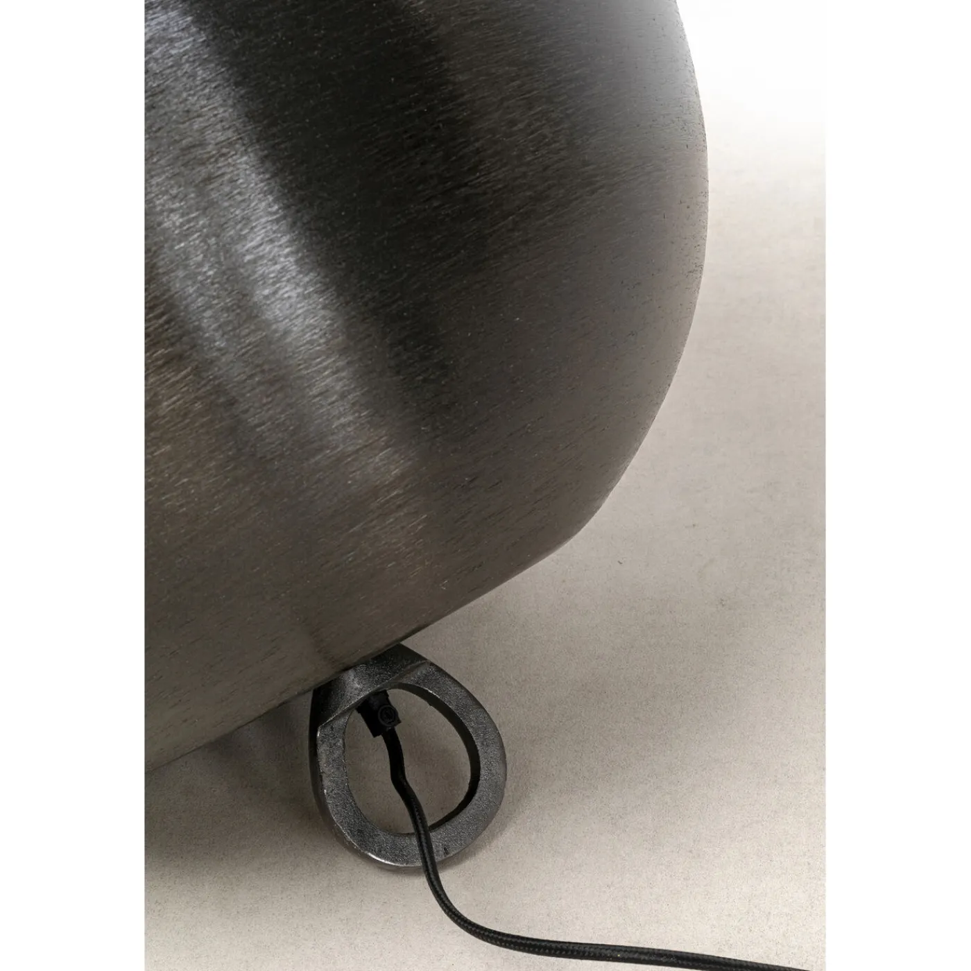 KARE Design Lampe De Sol Apollon Smooth Noir O50Cm