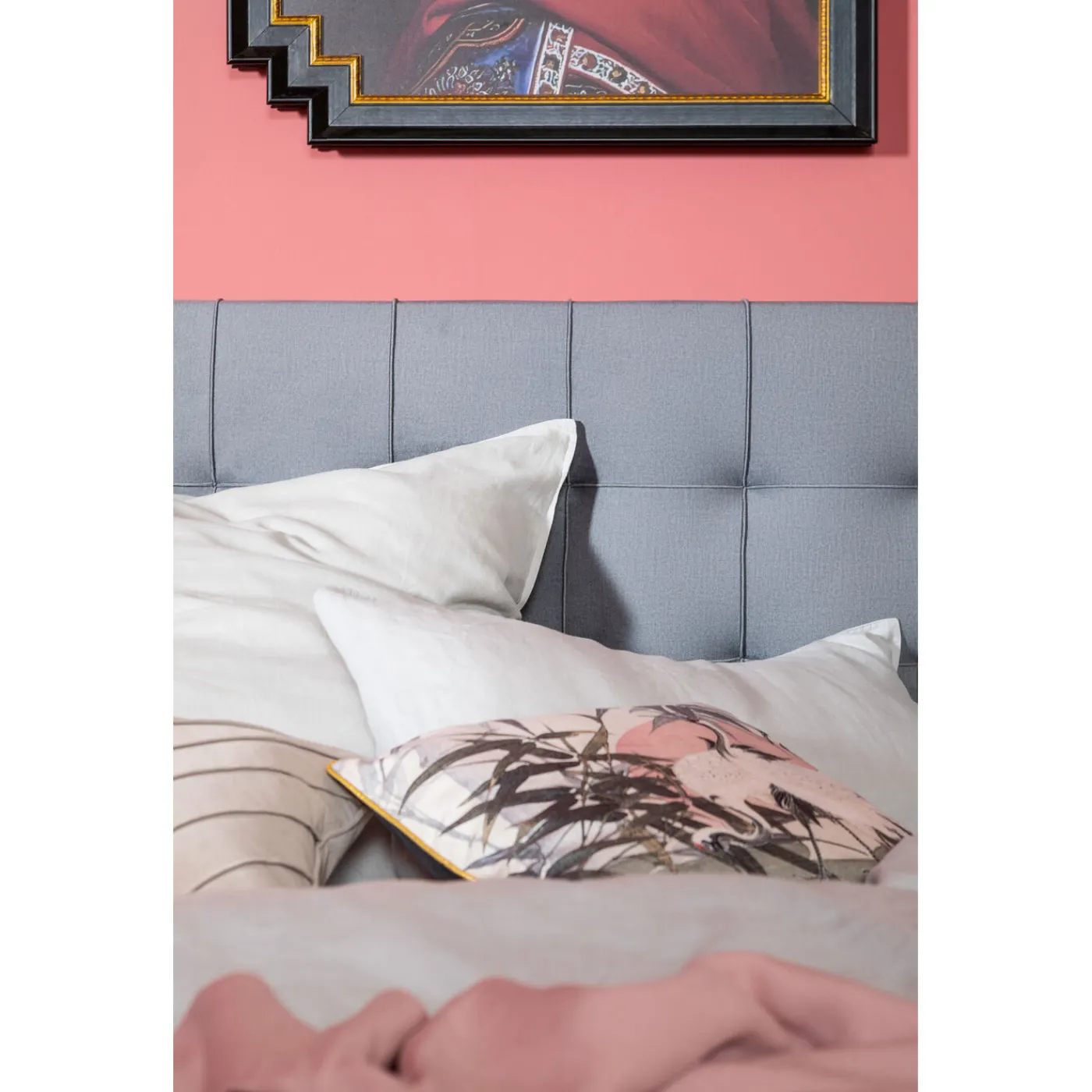 KARE Design Lit Boxspring Benito Star Gris 180X200