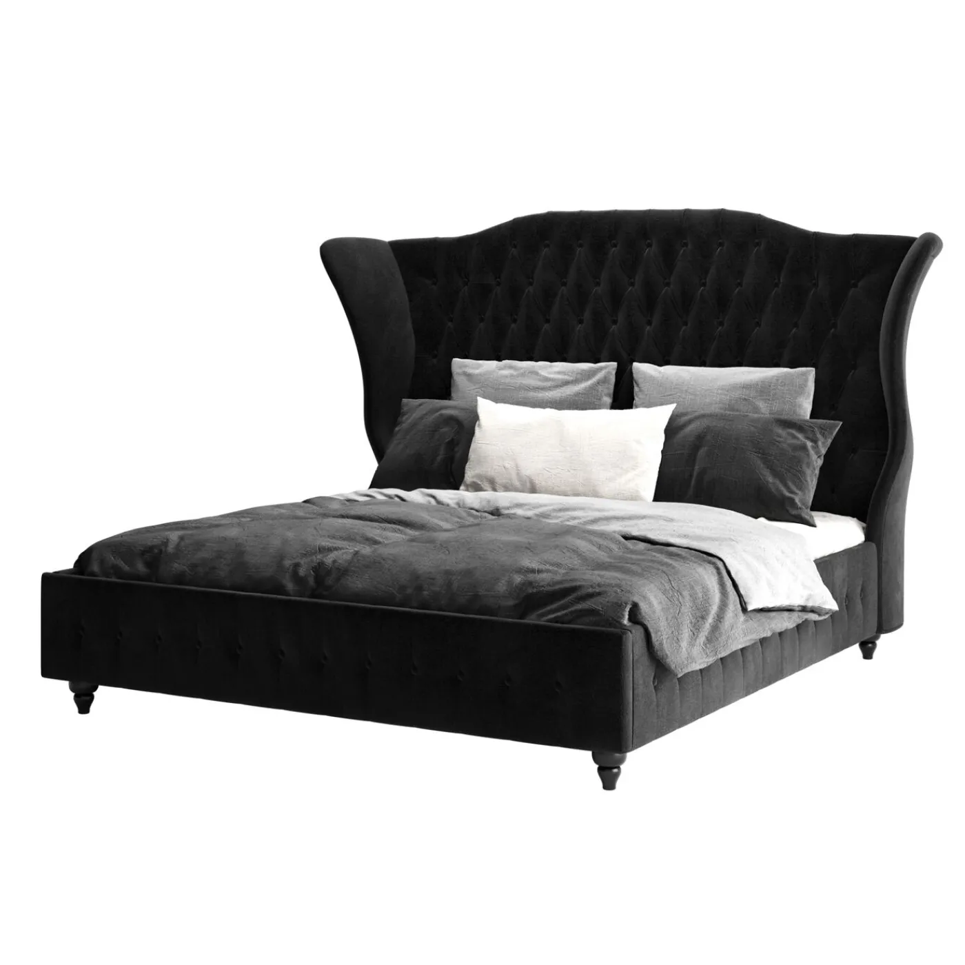 KARE Design Lit City Spirit Graphite 180X200Cm