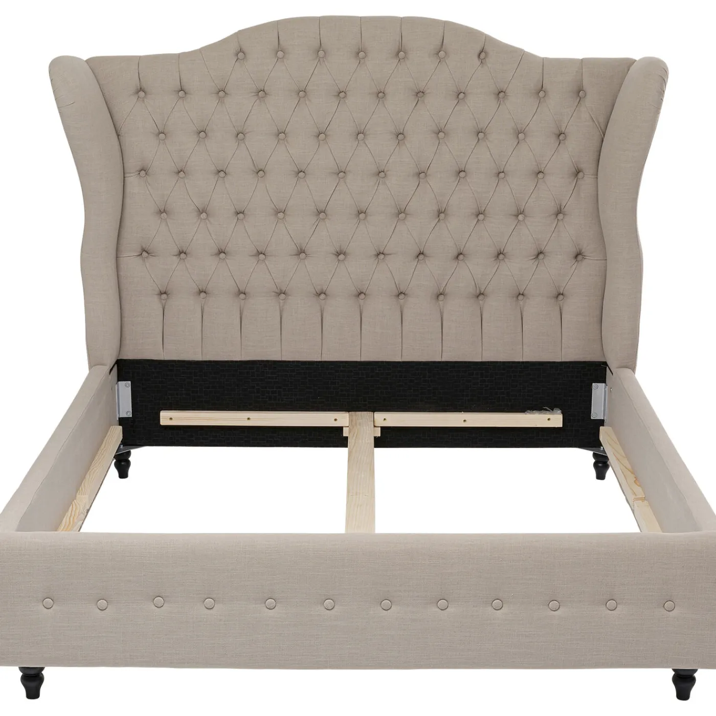 KARE Design Lit City Spirit 180X200Cm Lin Naturel