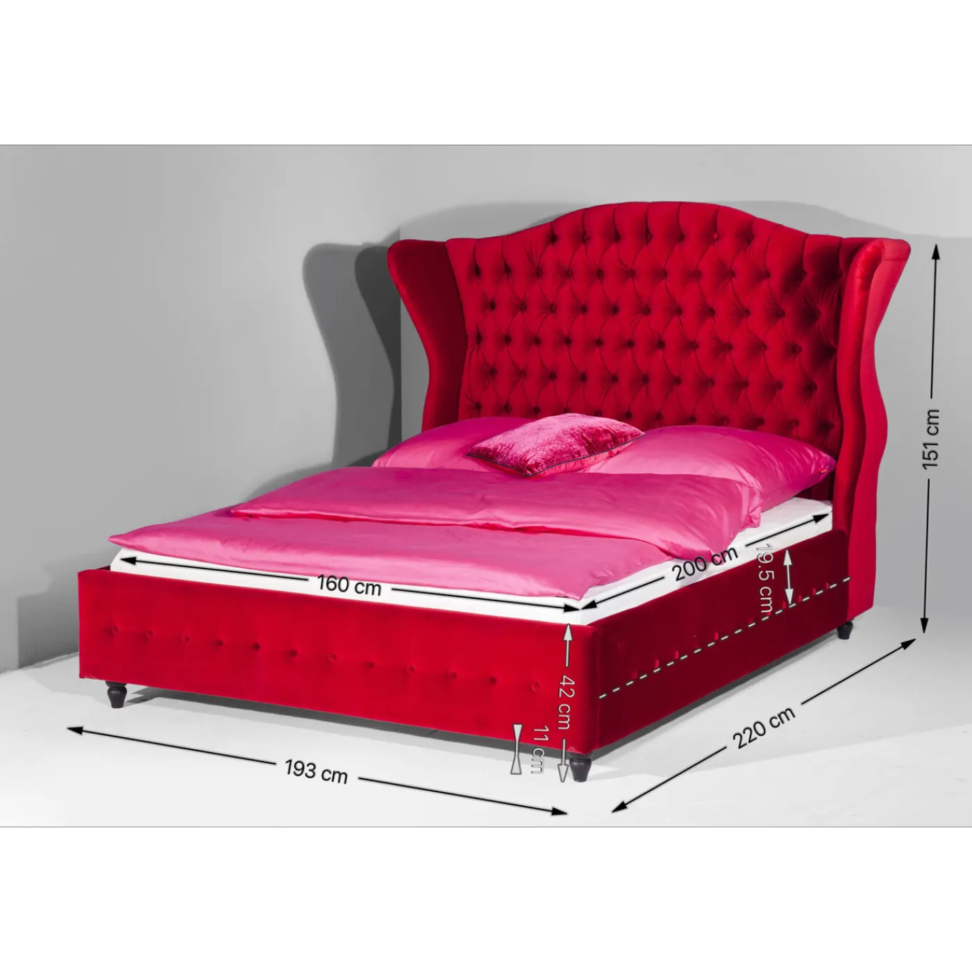 KARE Design Lit City Spirit 160X200Cm Lin Naturel