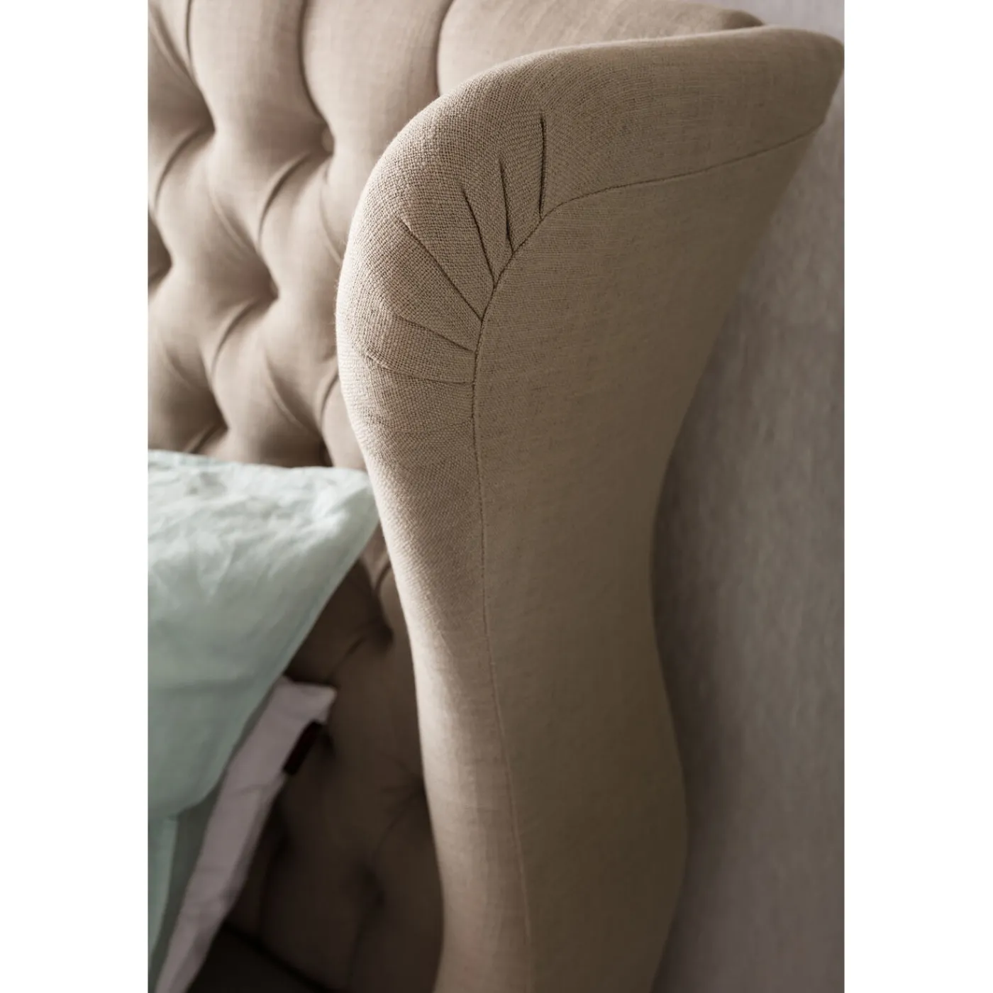 KARE Design Lit City Spirit 160X200Cm Lin Naturel