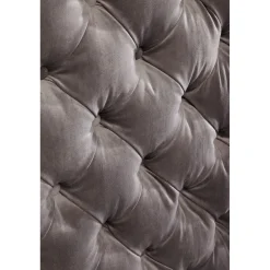 KARE Design Lit Desire Haut Gris Argente 160X200Cm