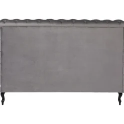 KARE Design Lit Desire Haut Gris Argente 160X200Cm