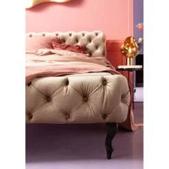 KARE Design Lit Desire Velours Ecru 180X200Cm