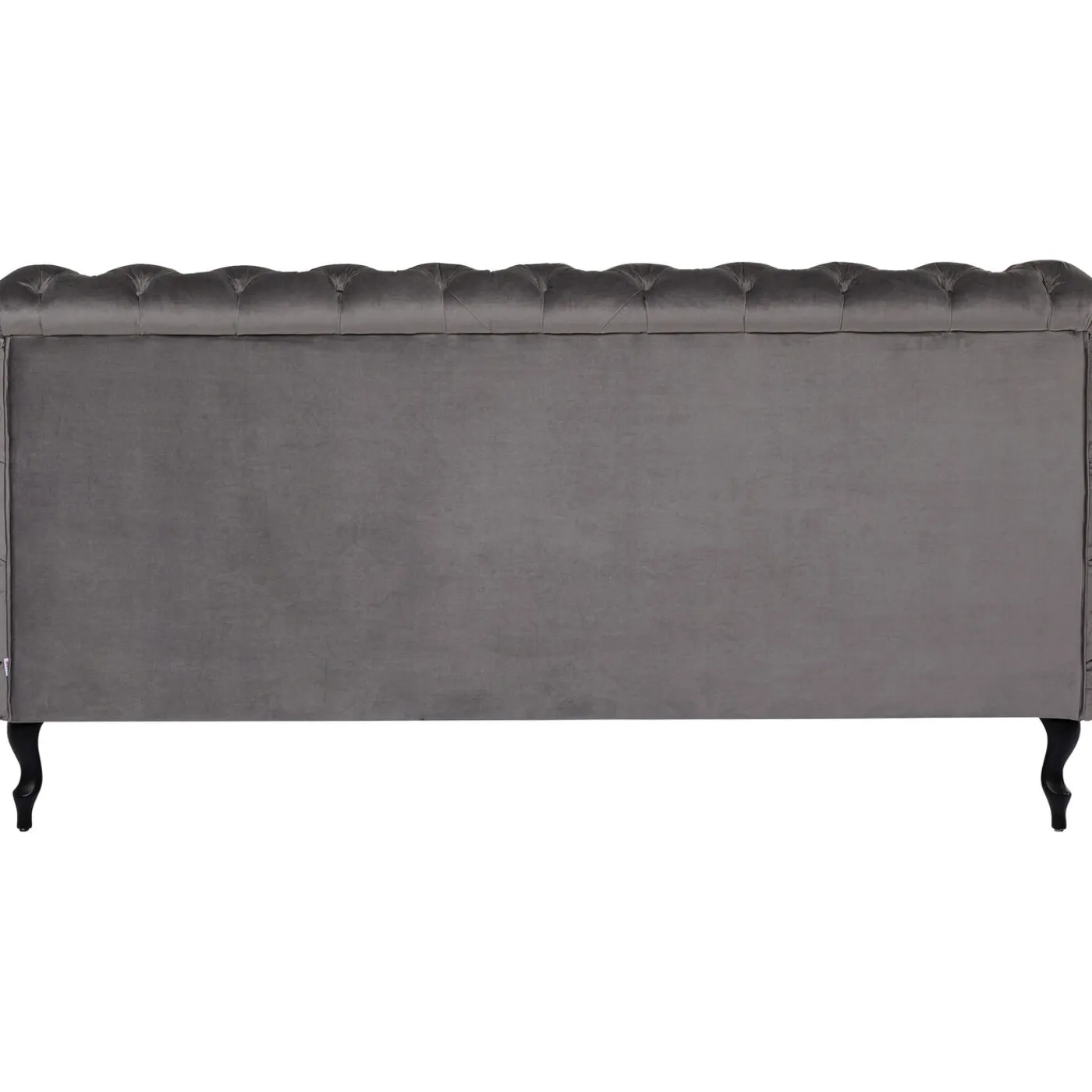 KARE Design Lit Desire Velvet Silver Grey 200X200Cm