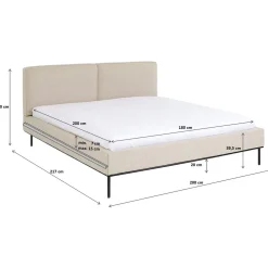 KARE Design Lit East Side Beige 180X200Cm