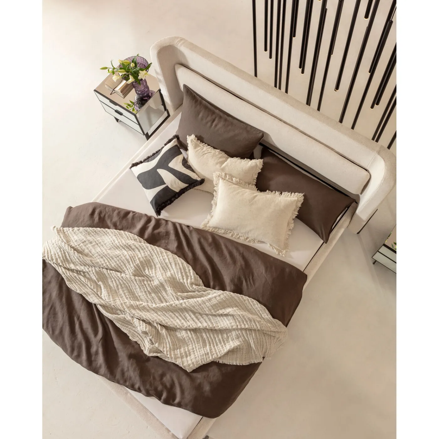 KARE Design Lit Tivoli Ecru 160X200