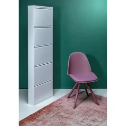 KARE Design Meuble À Chaussures Caruso 5 Blanc (Mailorder)