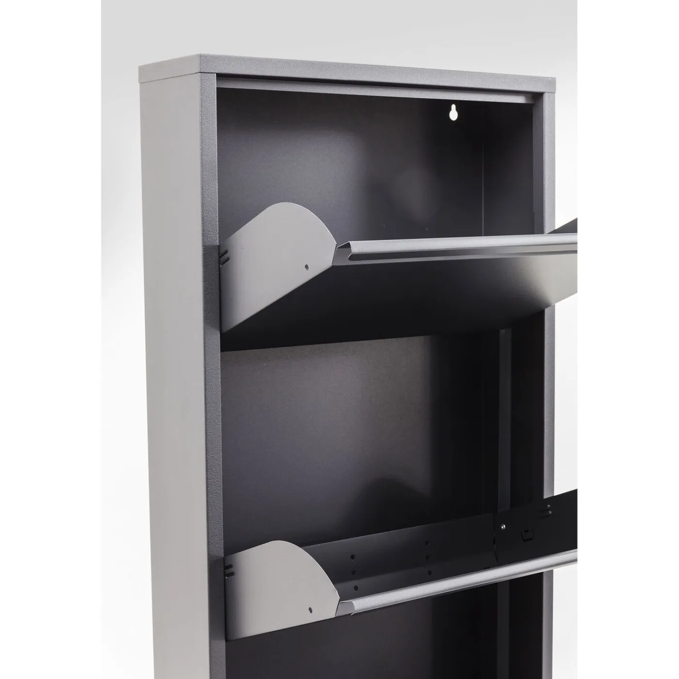 KARE Design Meuble À Chaussures Caruso 5 Anthracite (Mailorder