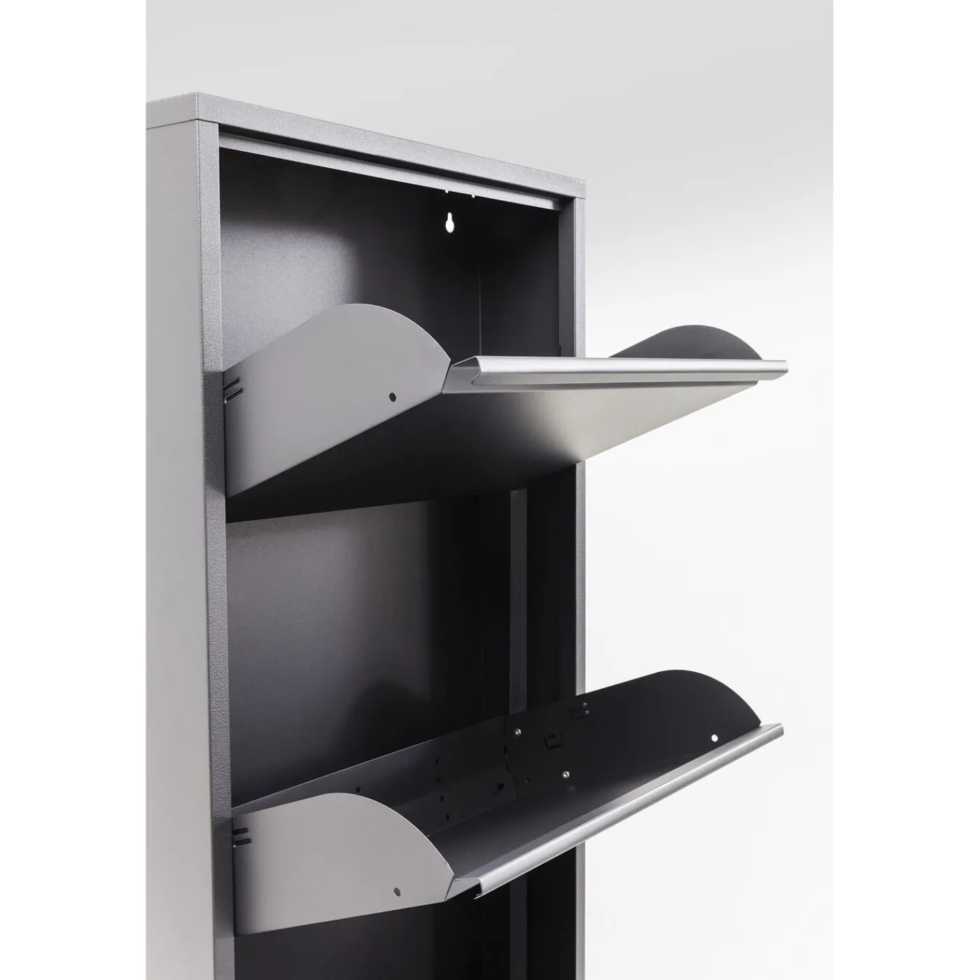 KARE Design Meuble À Chaussures Caruso 5 Anthracite (Mailorder