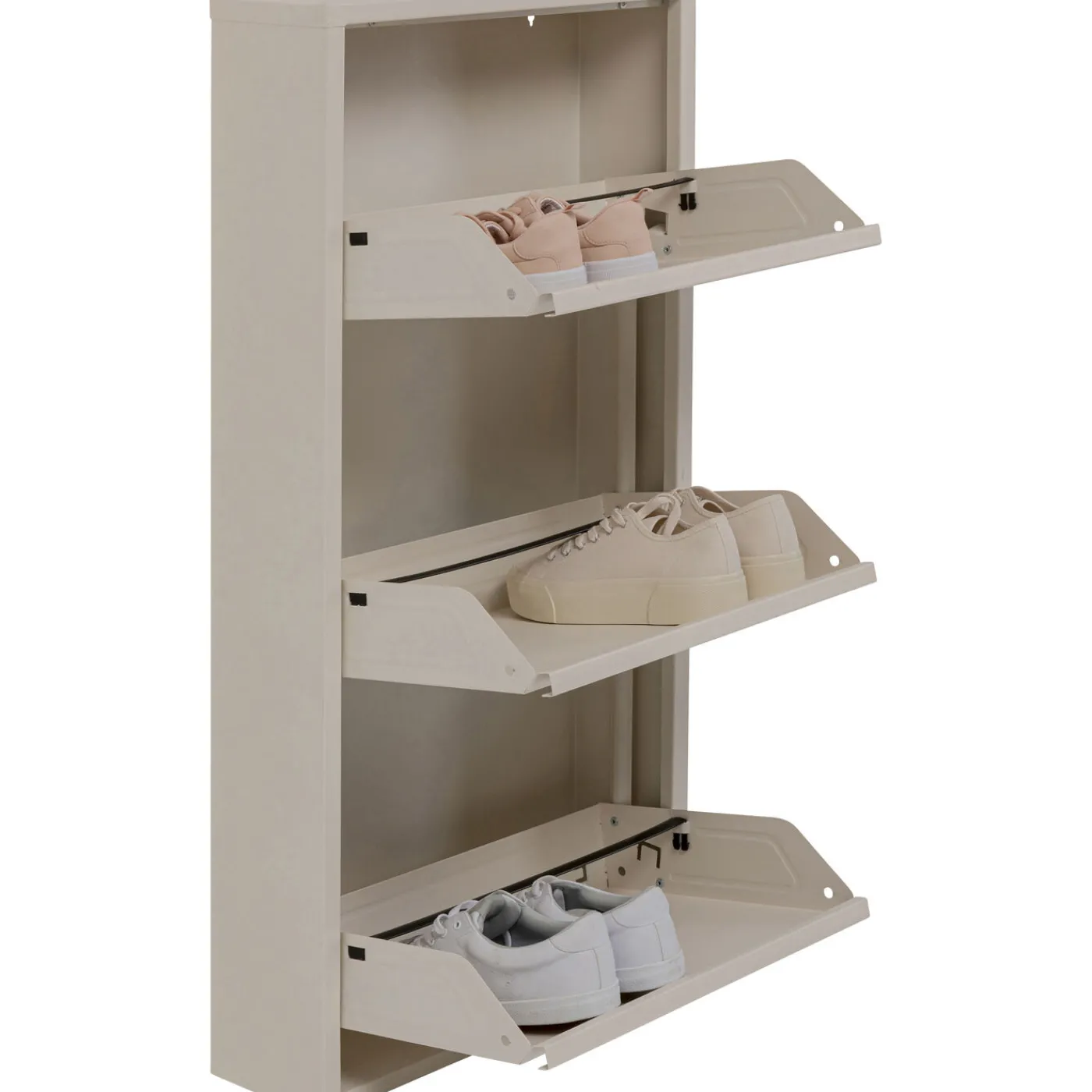 KARE Design Meuble À Chaussures Caruso 3 Creme (Mo)