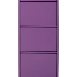 KARE Design Meuble À Chaussures Caruso 3 Violet (Mo)