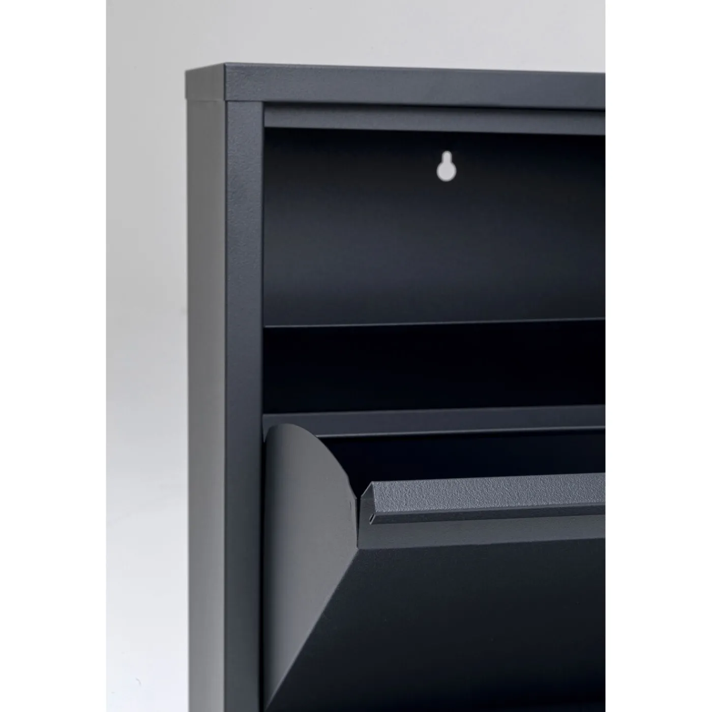 KARE Design Meuble À Chaussures Caruso 2 Double Anthracite