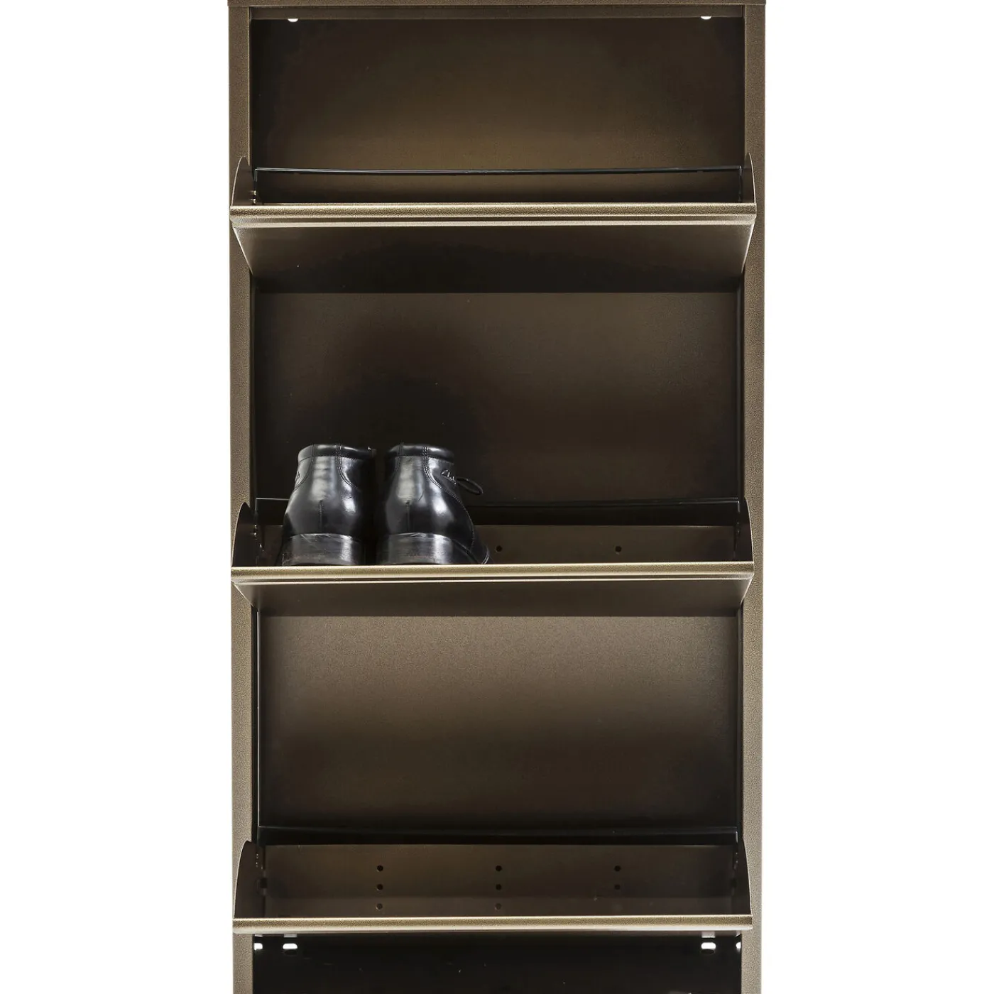 KARE Design Meuble À Chaussures Caruso 3 Bronze