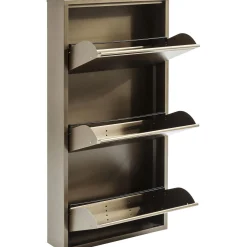 KARE Design Meuble À Chaussures Caruso 3 Bronze