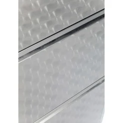 KARE Design Meuble À Chaussures Caruso 3 Alu Brosse