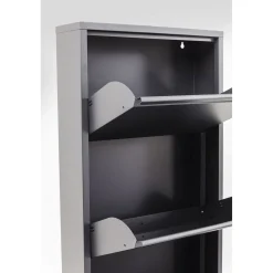 KARE Design Meuble À Chaussures Caruso 5 Anthracite