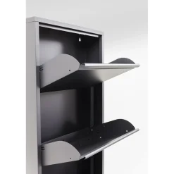 KARE Design Meuble À Chaussures Caruso 5 Anthracite