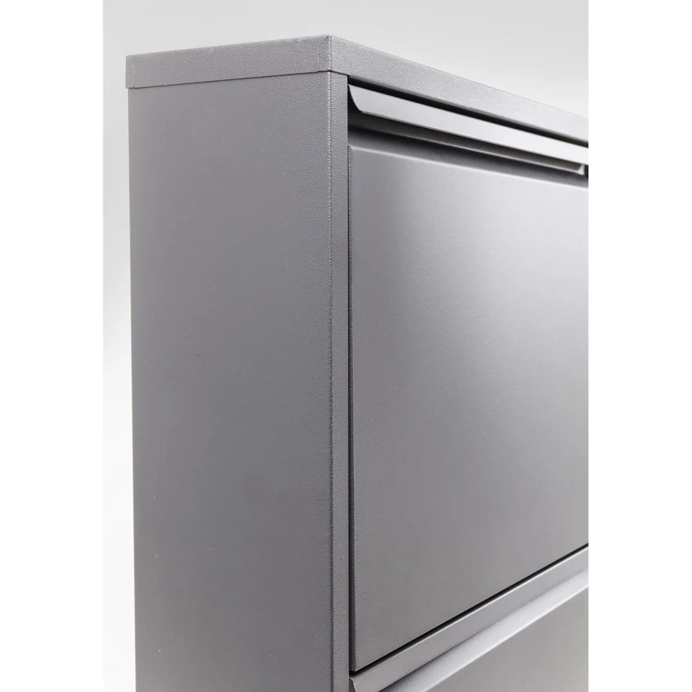 KARE Design Meuble À Chaussures Caruso 5 Anthracite