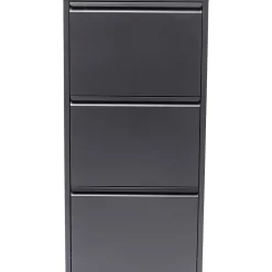 KARE Design Meuble À Chaussures Caruso 3 Anthracite (Mo)