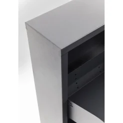 KARE Design Meuble À Chaussures Caruso 3 Anthracite (Mo)