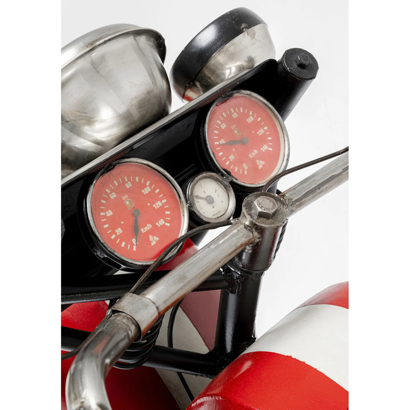 KARE Design Meuble Bar Motorbike Rouge
