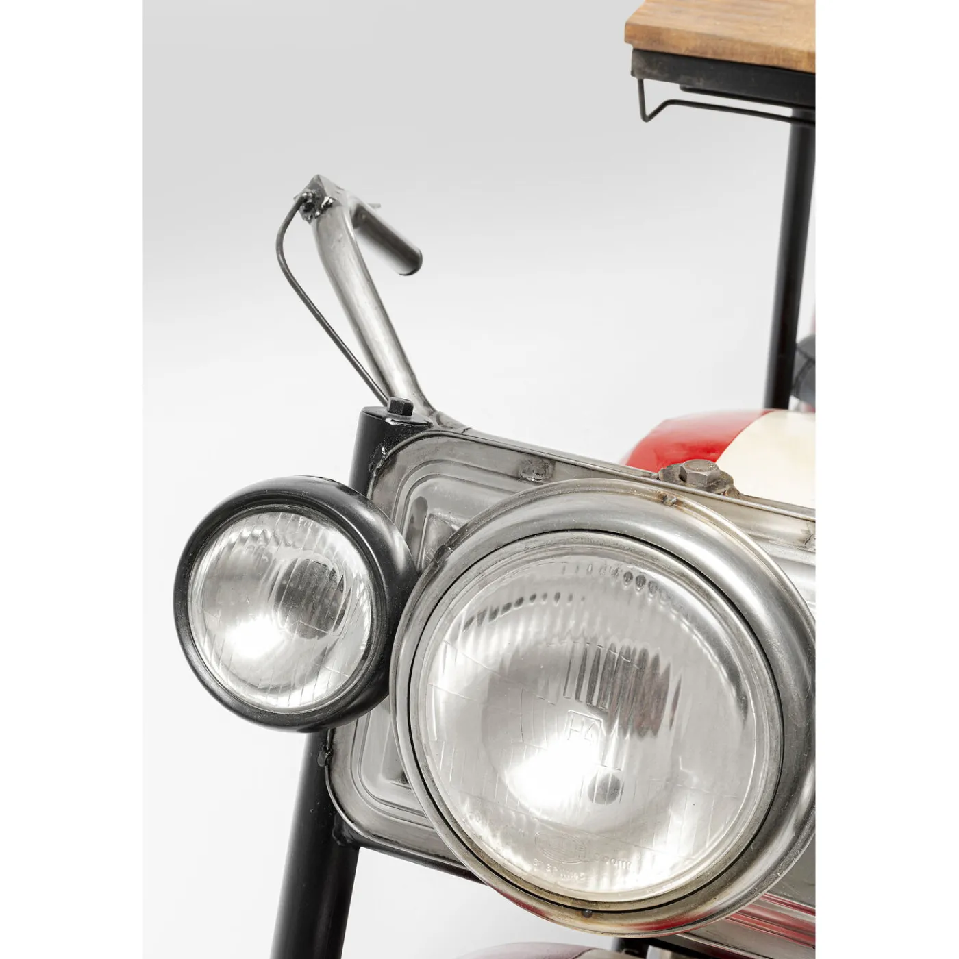 KARE Design Meuble Bar Motorbike Rouge