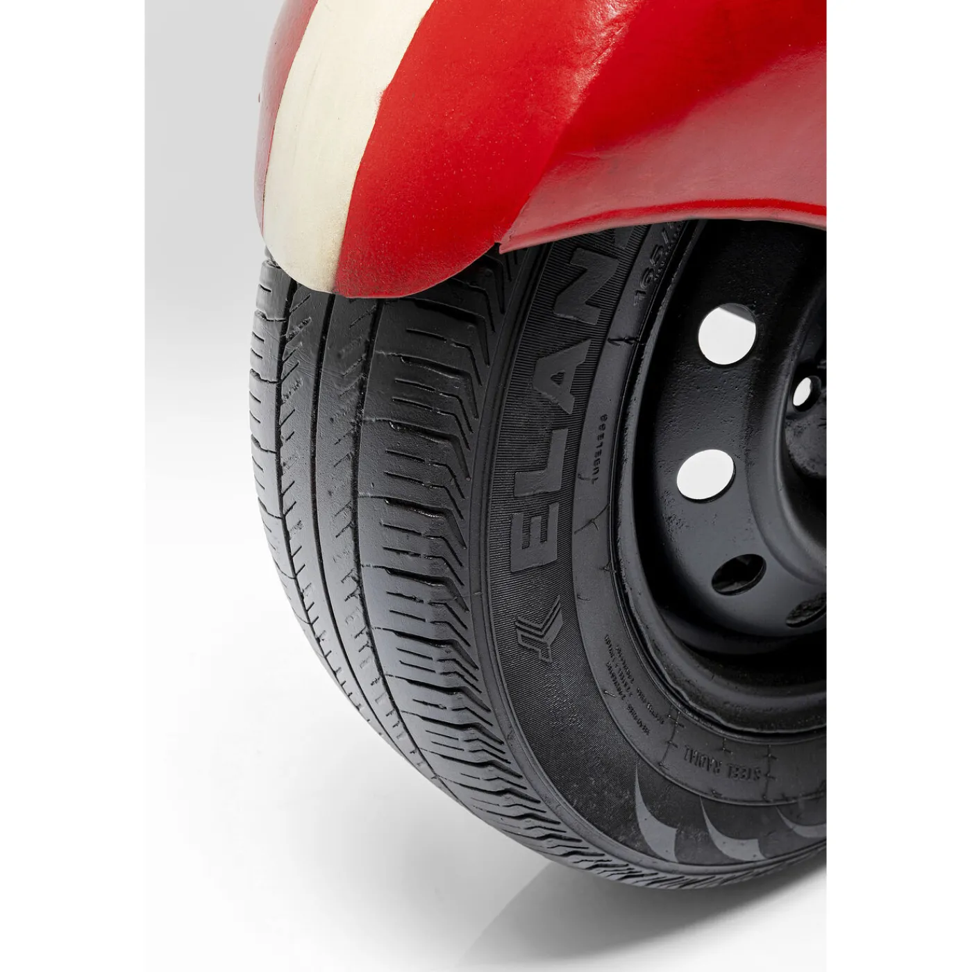 KARE Design Meuble Bar Motorbike Rouge