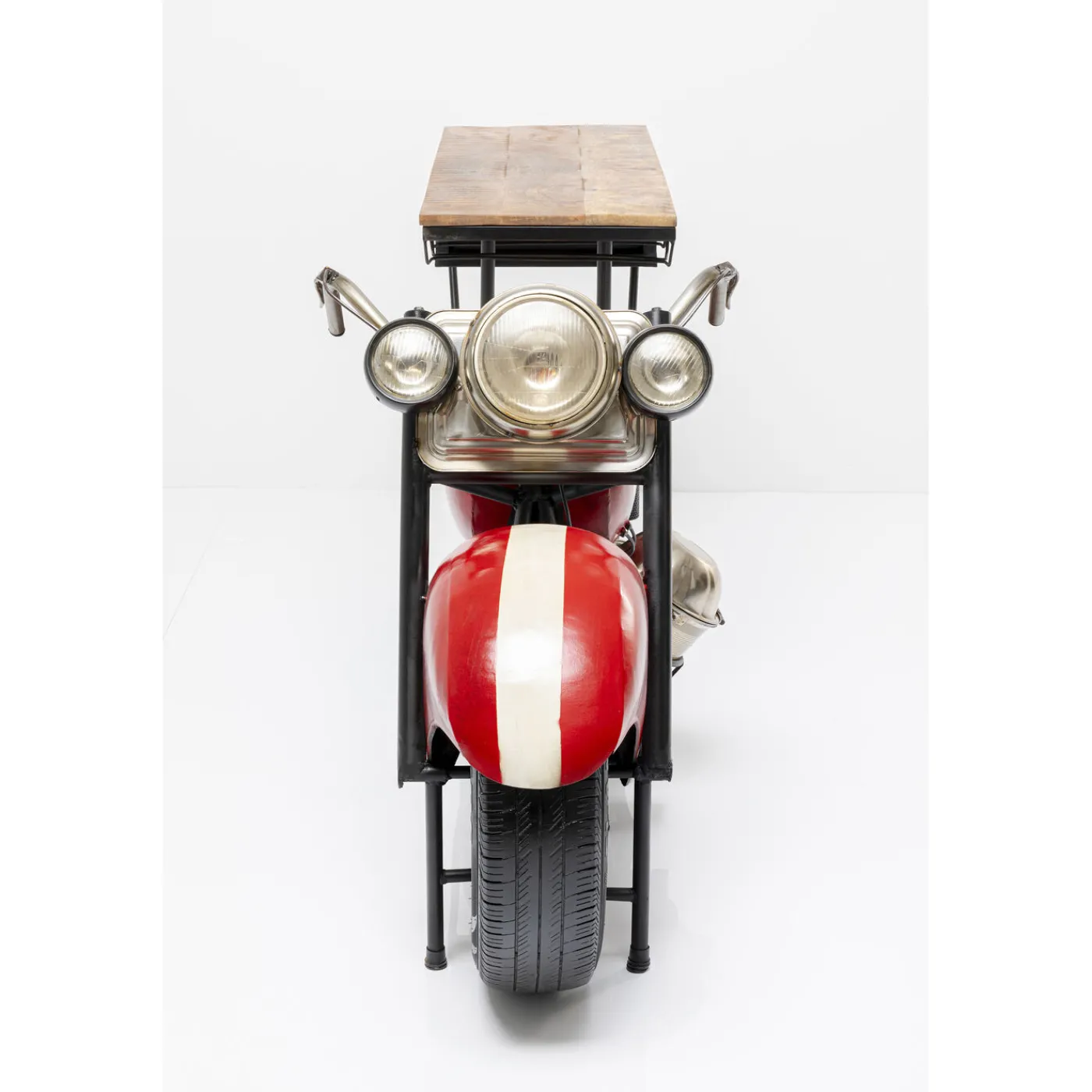 KARE Design Meuble Bar Motorbike Rouge