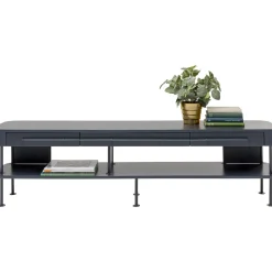 KARE Design Meuble Tv Montieri Anthracite 160X47Cm