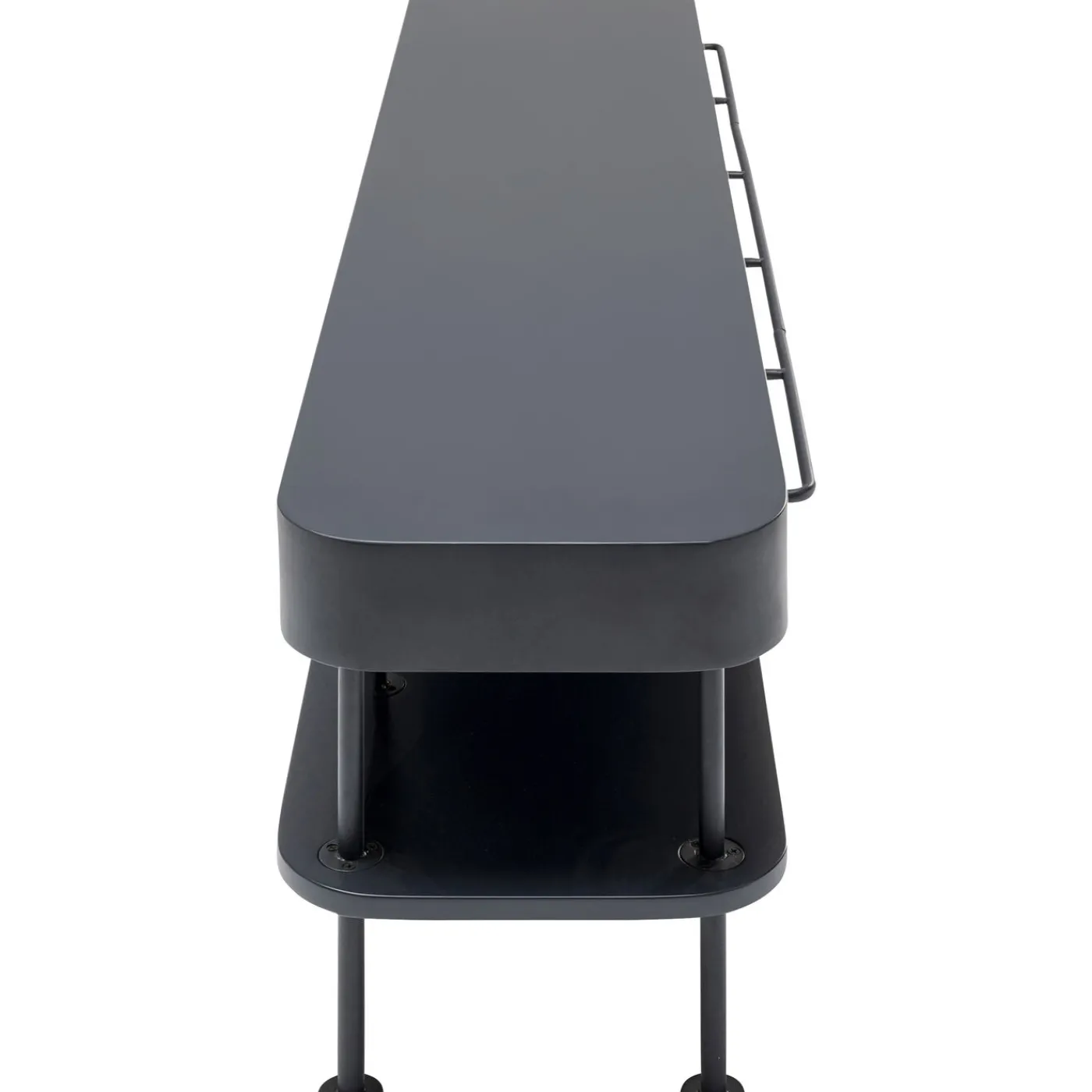 KARE Design Meuble Tv Montieri Anthracite 160X47Cm