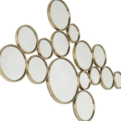 KARE Design Miroir Bubbles Laiton 138X93Cm
