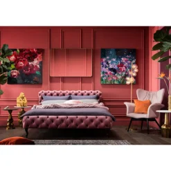 KARE Design Miroir Curve Rectangulaire Laiton 80X120Cm