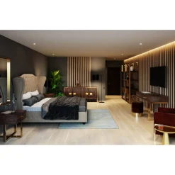 KARE Design Miroir Curve Rectangulaire Laiton 80X120Cm