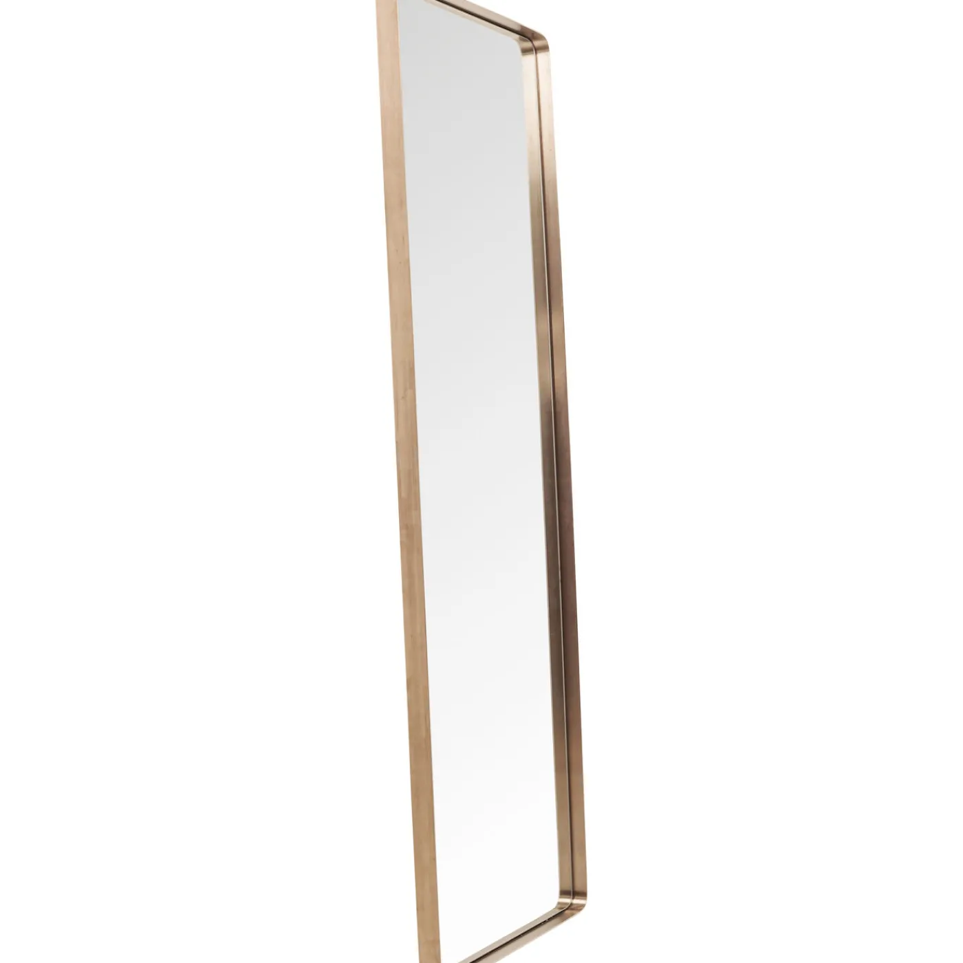 KARE Design Miroir Curve Rectangulaire Cuivre 70X200Cm