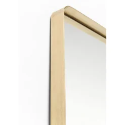KARE Design Miroir Curve Rectangulaire Laiton 70X200Cm