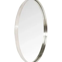 KARE Design Miroir Curve Rond Inox O100Cm