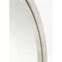 KARE Design Miroir Curve Rond Inox O100Cm