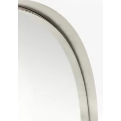 KARE Design Miroir Curve Rond Inox O100Cm