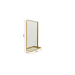 KARE Design Miroir Curve 80X50Cm