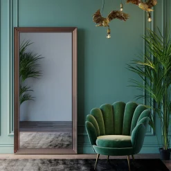 KARE Design Miroir Frame Eve Argente 180X90Cm