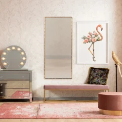 KARE Design Miroir Hipster Bamboo 80X180Cm