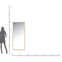 KARE Design Miroir Hipster Bamboo 80X180Cm