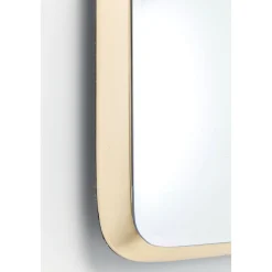 KARE Design Miroir Jetset Carre Dore 94X64Cm