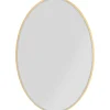 KARE Design Miroir Jetset Ovale Dore 94X64Cm