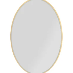 KARE Design Miroir Jetset Ovale Dore 94X64Cm